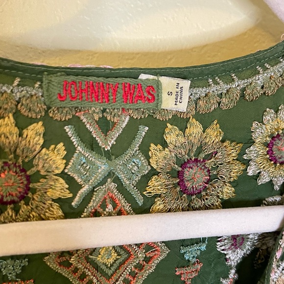 Johnny Was SUNFLOWER BLOUSE Size: S - Picture 6 of 12